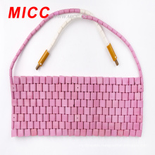 MICC high temperature good quality ceramic pad heater with customized size and shape